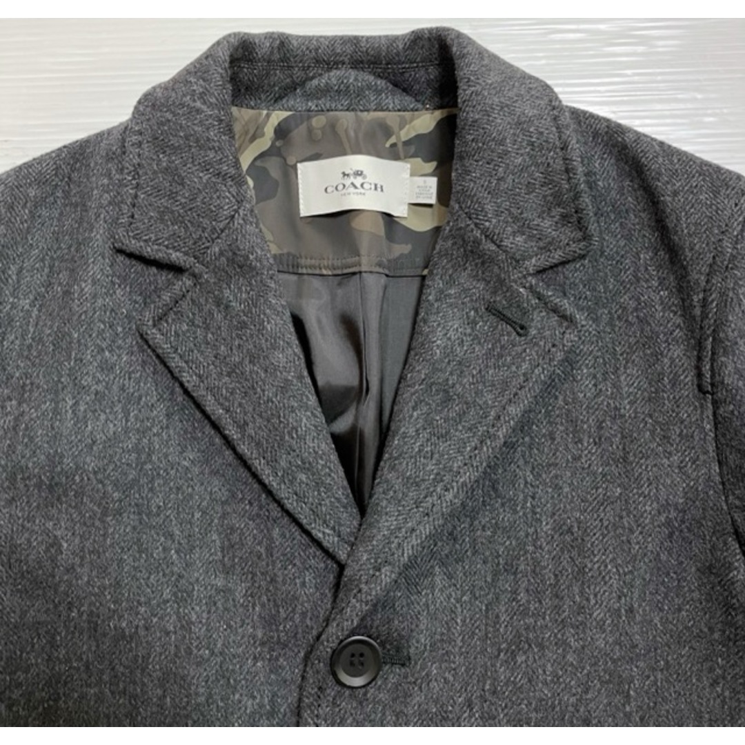 COACH - COACH (コーチ )F33822 レザー エルボーパッチ COACH - COACH (コーチ )F33822 レザー エルボーパッチ