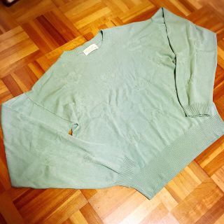 ダブルクローゼット(w closet)のwcloset＊ミントグリーンニット(ニット/セーター)