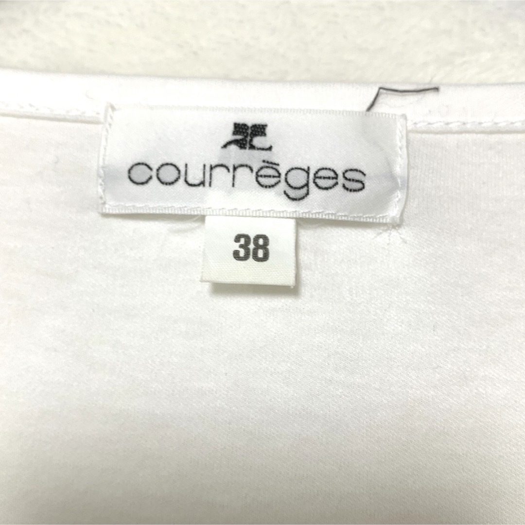 Courreges - 極美品 courreges クレージュ ロゴ リボン パール T Courreges - 極美品 courreges クレージュ ロゴ リボン パール T