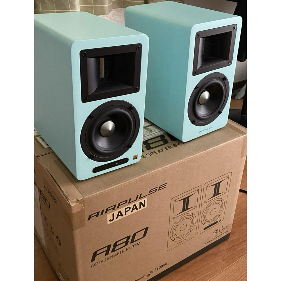 AIRPULSE A80 Blue(limited edition)の通販 by p2p|ラクマ AIRPULSE A80 Blue(limited edition)の通販 by p2p|ラクマ