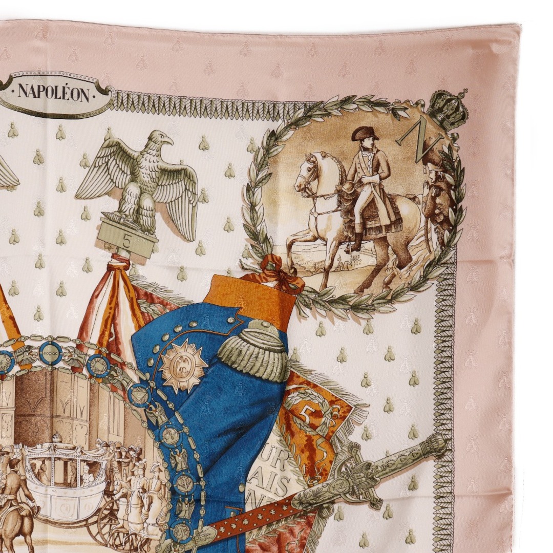 HERMES】エルメス カレ90 NAPOLEON ナポレオン シルク HERMES】エルメス カレ90 NAPOLEON ナポレオン シルク