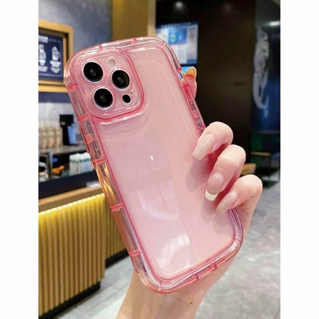 iPhone15ケース 推し活 シェイカーケース アクスタ ピンク iPhone15ケース 推し活 シェイカーケース アクスタ ピンク