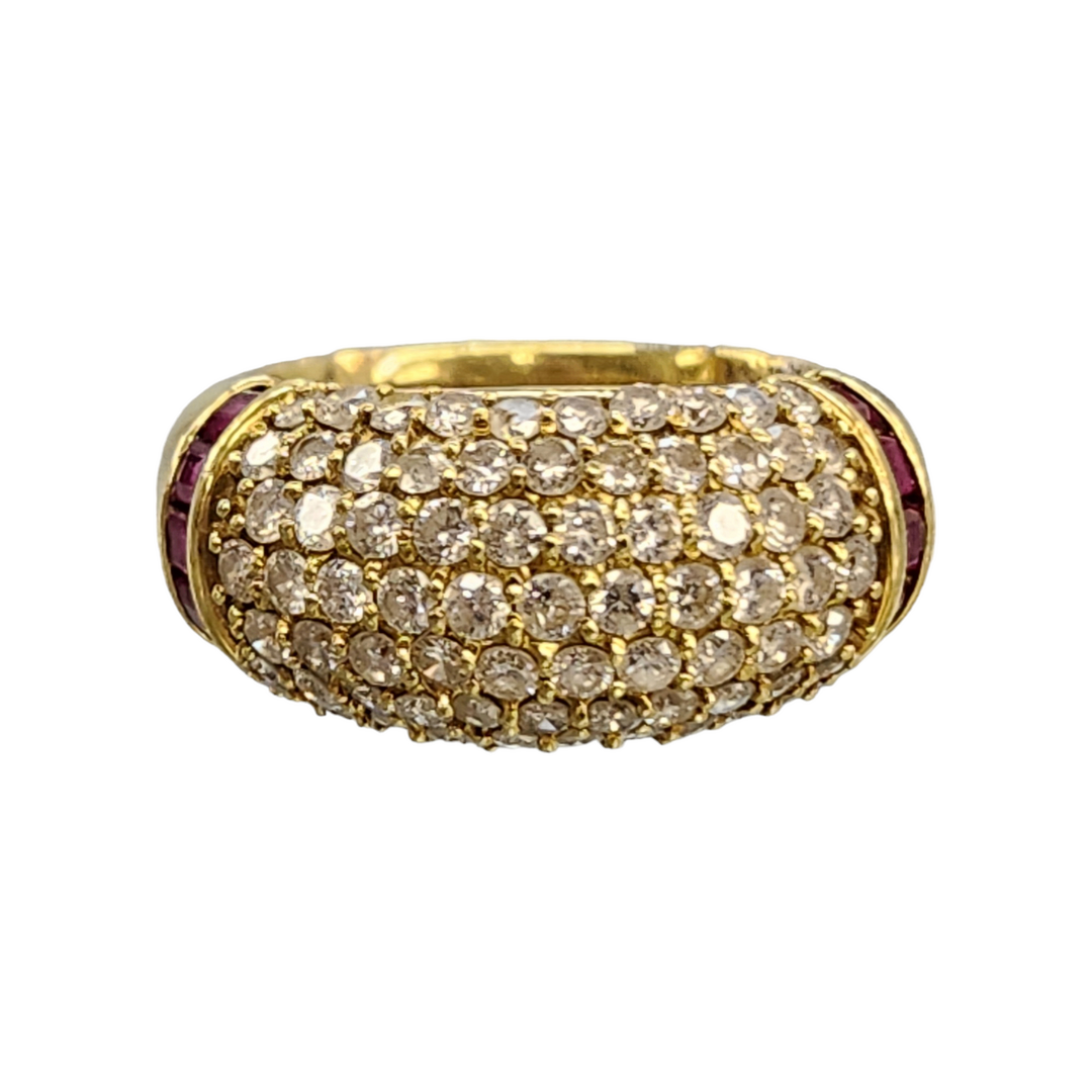K18 ダイヤ 1.51ct リング レディース 18金 赤石 0.58ct K18 ダイヤ 1.51ct リング レディース 18金 赤石 0.58ct