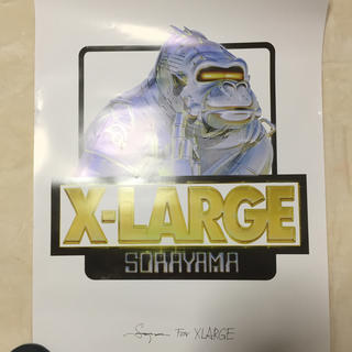 エクストララージ(XLARGE)のxlarge ポスター(絵の具/ポスターカラー)