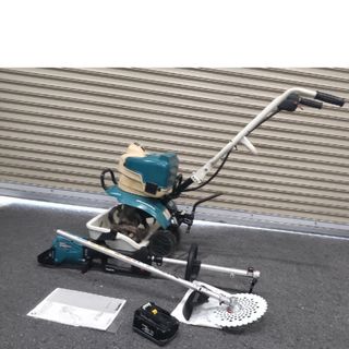 マキタ スプリット草刈機 充電式耕運機 まとめて キャリーケース付き(工具/メンテナンス)