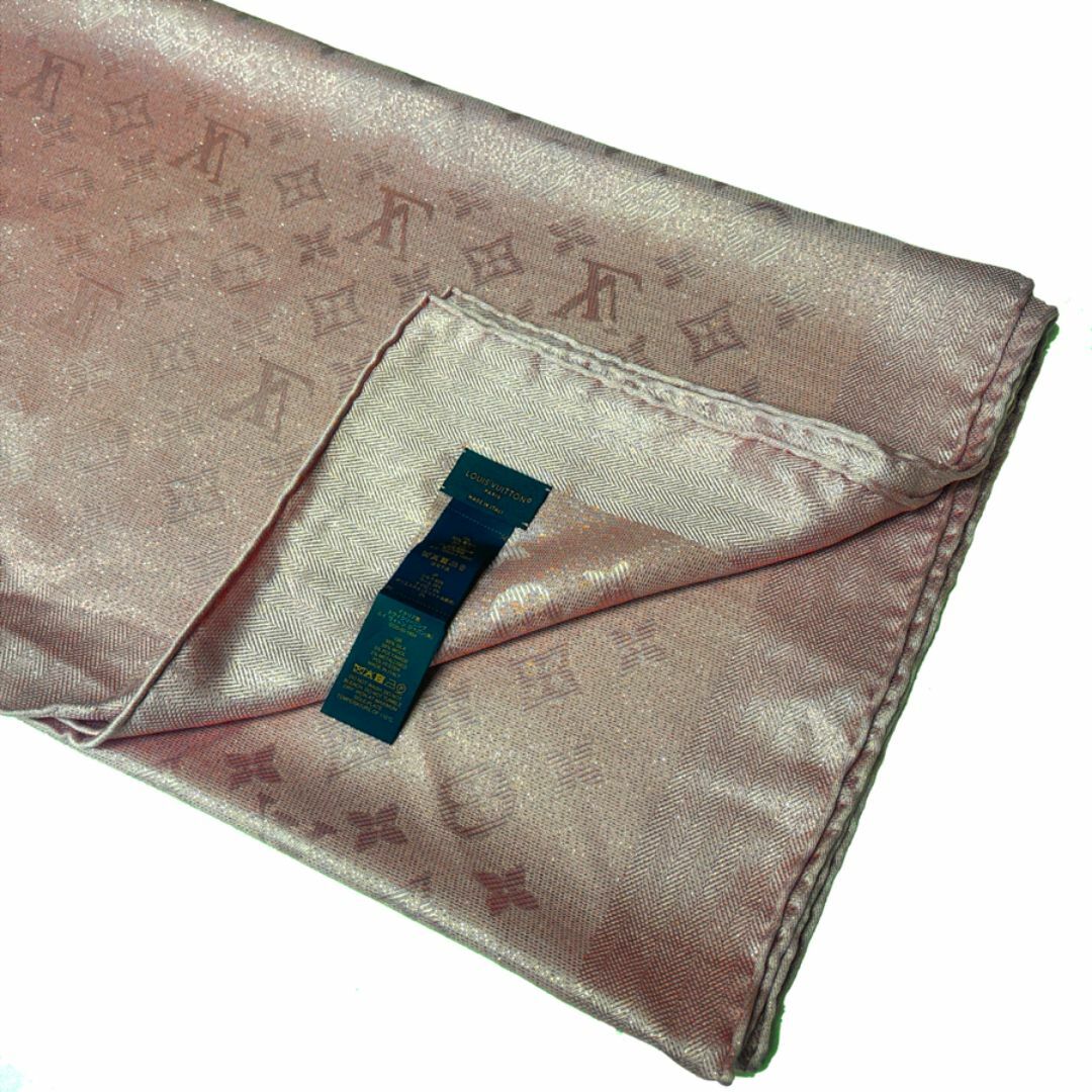 新品 ルイヴィトン ショール・スターライト ストール 色:PINK-ピンク 新品 ルイヴィトン ショール・スターライト ストール 色:PINK-ピンク