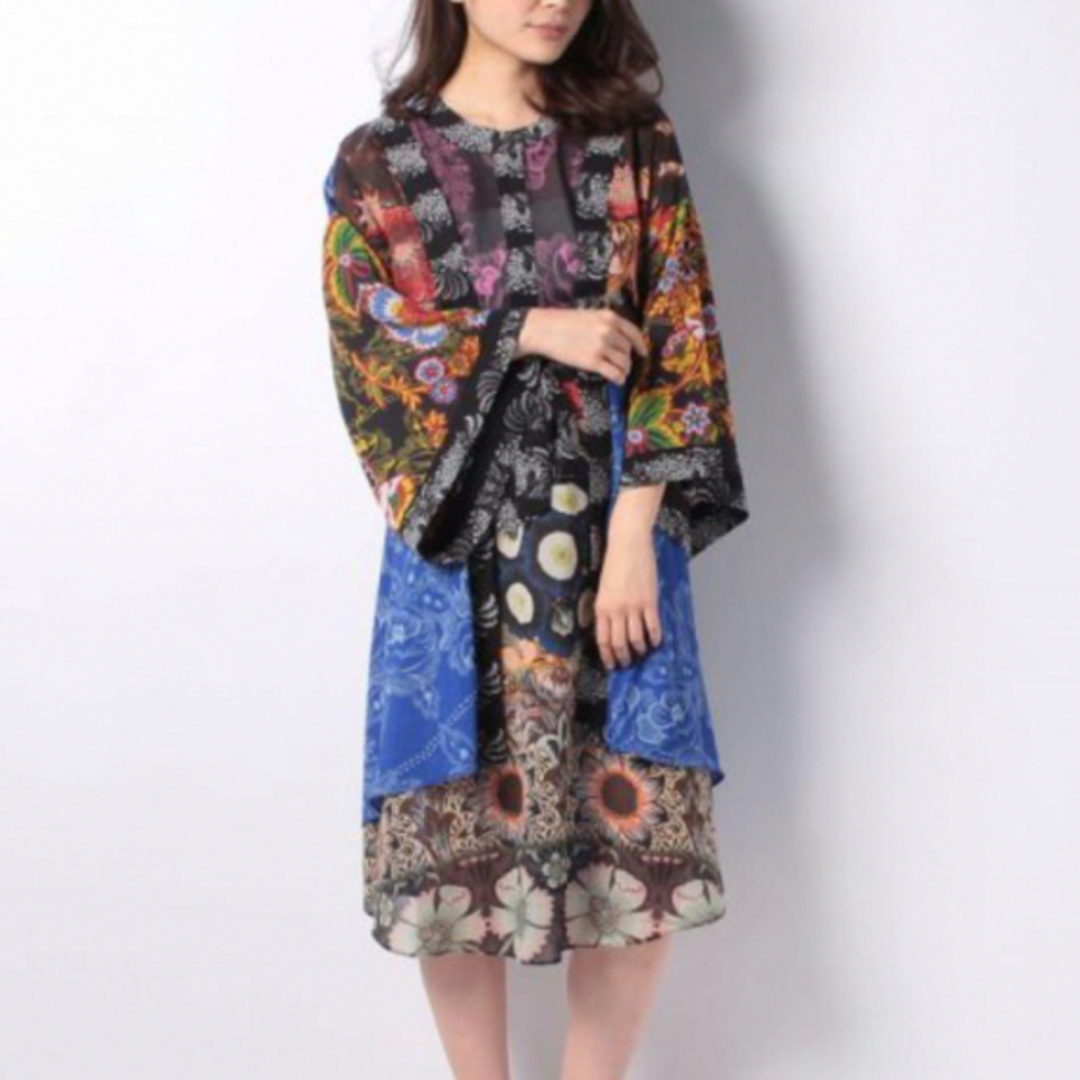 DESIGUAL - 美品✨デシグアル ワンピース サイズ36 ブラウス素材 DESIGUAL - 美品✨デシグアル ワンピース サイズ36 ブラウス素材