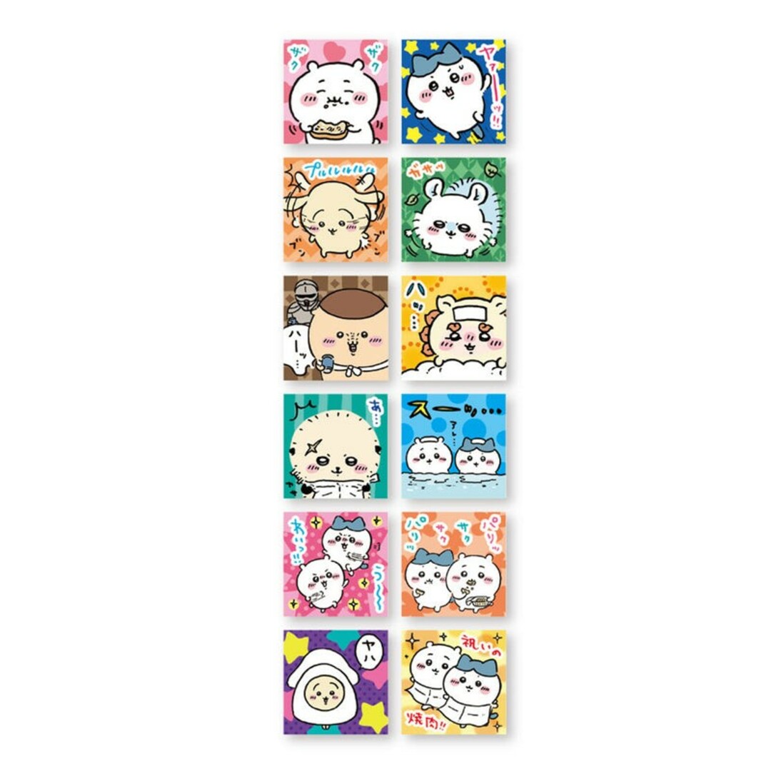 ちいかわ ケース&シール キラキラクリップ ちいかわ ハチワレ ちいかわ ケース&シール キラキラクリップ ちいかわ ハチワレ