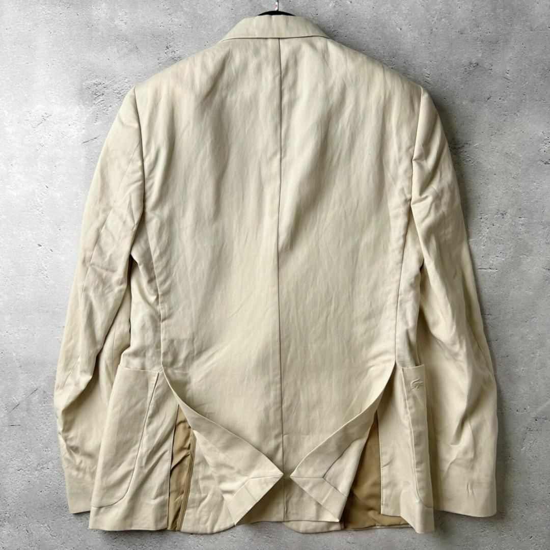 LACOSTE - 未使用級 ラコステ コットン リネン テーラード LACOSTE - 未使用級 ラコステ コットン リネン テーラード