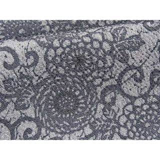 平和屋着物■上質な小紋　型染め　花唐草文　鬼しぼ縮緬　逸品　CAAD5201nb(着物)