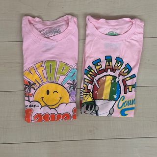 パイナップルカウンティー　レディース　Sサイズ　Tシャツ　2枚セット(Tシャツ(半袖/袖なし))