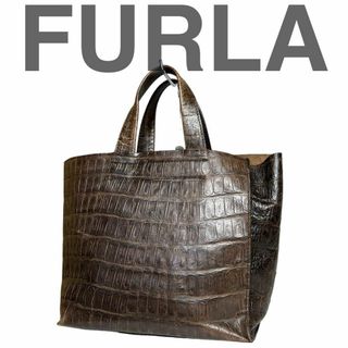 *新品*FURLA~高級感MAXオーストリッチ型押し牛革~最安値~日本未入荷 *新品*FURLA~高級感MAXオーストリッチ型押し牛革~最安値~日本未入荷