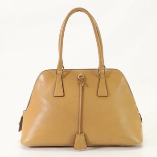 ☆美品ハンドバッグ のたまい プラダ レザー 本革 キャメル ☆美品ハンドバッグ のたまい プラダ レザー 本革 キャメル