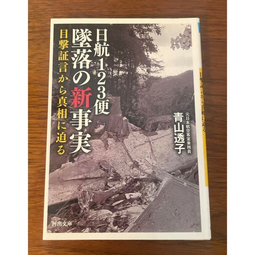 【新品 未使用】日航123便 墜落の新事実: 目撃証言から真相に迫る 青山透子 エンタメ/ホビーの本(ノンフィクション/教養)の商品写真