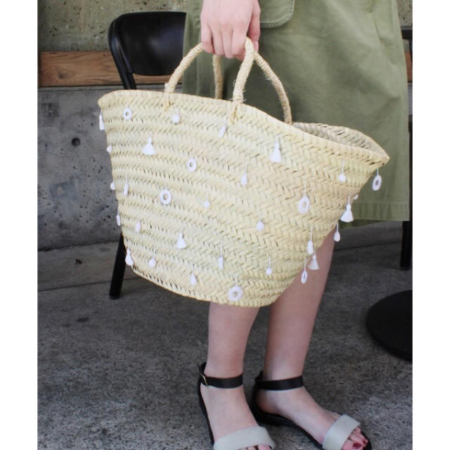 AMERICAN RAG CIE(アメリカンラグシー)の美品♡Fatima Morocco✳︎バスケット カゴバッグ レディースのバッグ(かごバッグ/ストローバッグ)の商品写真