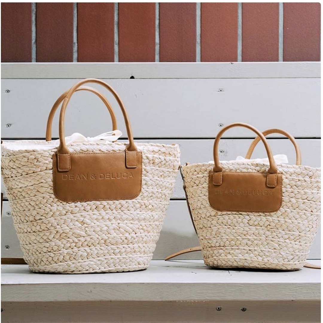 DEAN & DELUCA - DEAN &DELUCA×BEAMS 保冷かごバッグ小 の通販 DEAN & DELUCA - DEAN &DELUCA×BEAMS 保冷かごバッグ小 の通販