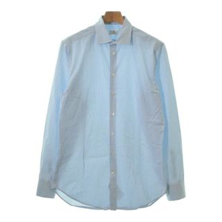 ETRO - ETRO エトロ カジュアルシャツ 41(XL位) 青系x白 ETRO - ETRO エトロ カジュアルシャツ 41(XL位) 青系x白