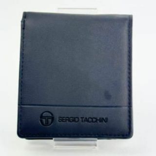 セルジオタッキーニ(Sergio Tacchini)の新品未使用★SERGO TACCHINI 二つ折り財布 ブラック(折り財布)