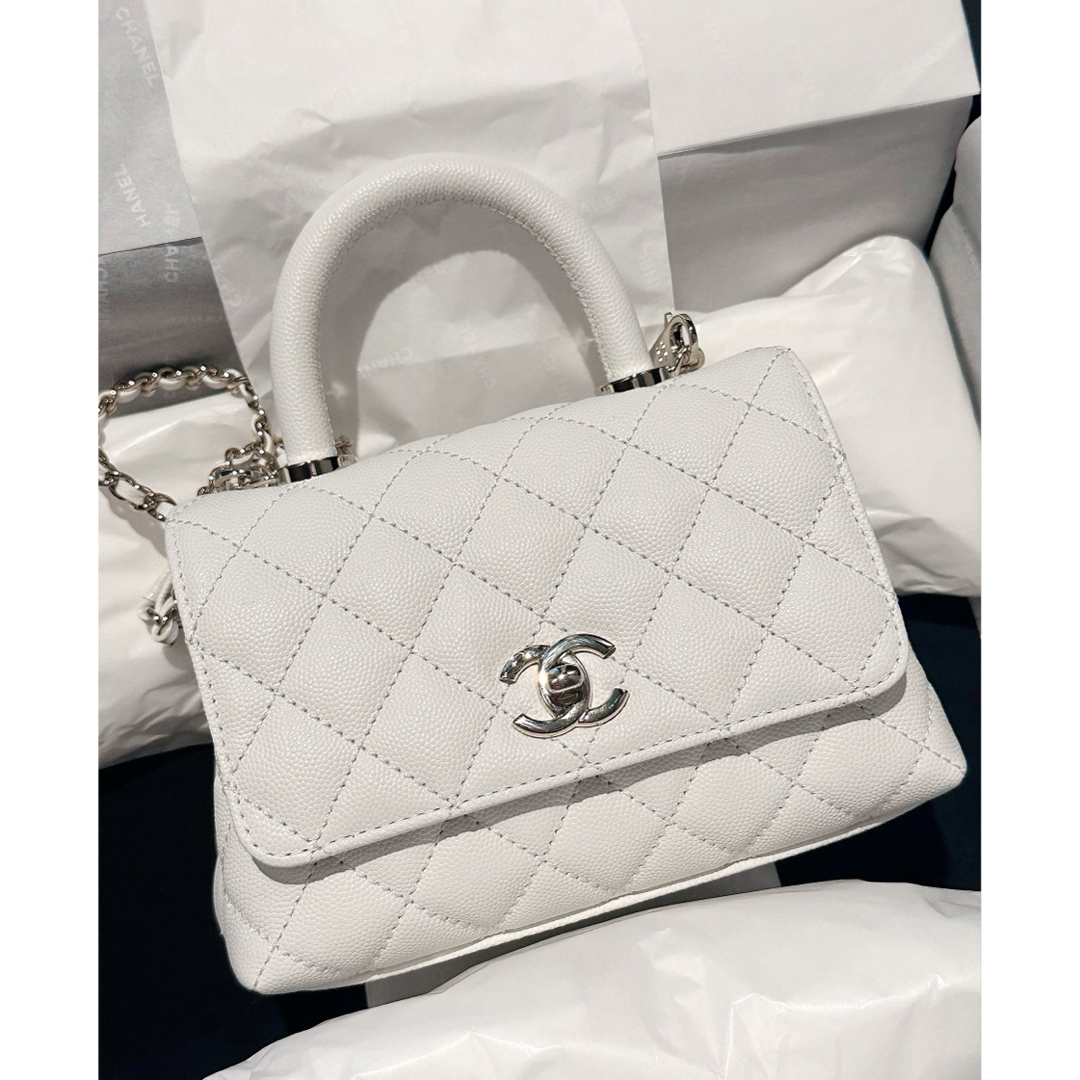 【新品未使用】シャネル ミニココハンドル 24K《 入手困難☆ 》CHANEL ココハンドル 14.5cm 超ミニ (CHANEL