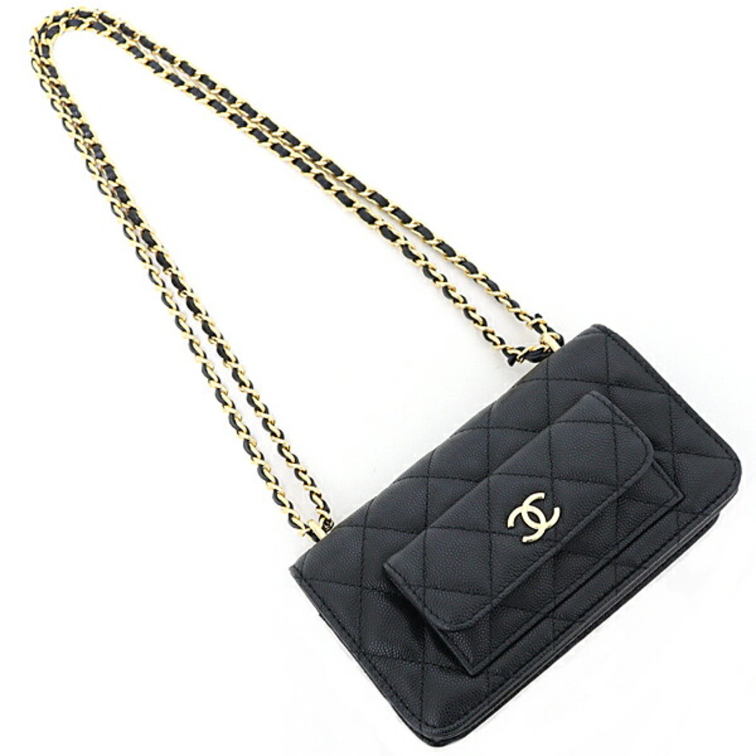 CHANEL - シャネル CHANEL チェーンショルダーウォレット フォン CHANEL - シャネル CHANEL チェーンショルダーウォレット フォン