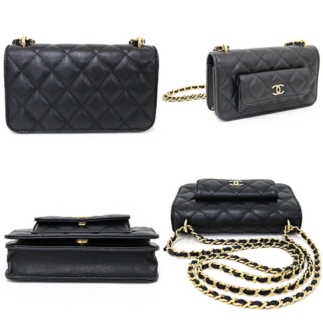 CHANEL - シャネル CHANEL チェーンショルダーウォレット フォン CHANEL - シャネル CHANEL チェーンショルダーウォレット フォン