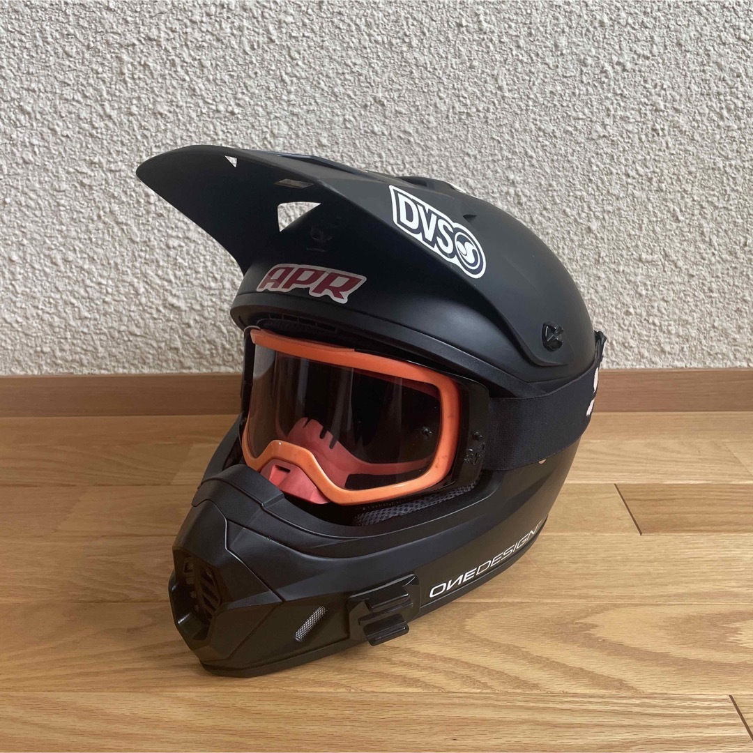 FOXゴーグル付き‼️HJC オフロードヘルメットの通販 by じろう's FOXゴーグル付き‼️HJC オフロードヘルメットの通販 by じろう's