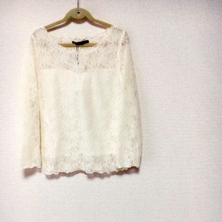 ヘザー(heather)の【新品】heather レーストップス♡(Tシャツ(長袖/七分))