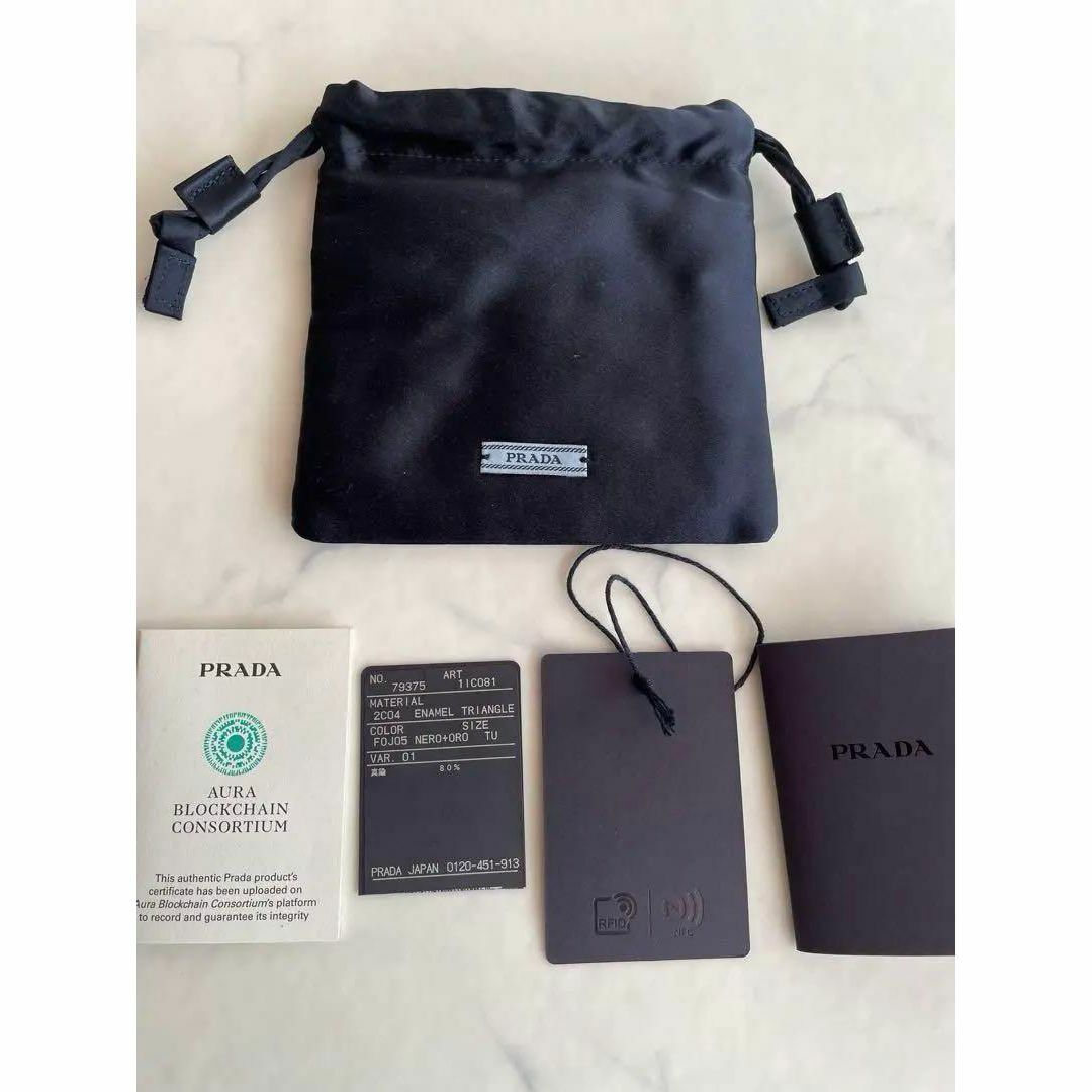 PRADA - 【新作超美品】PRADA プラダ エナメルメタル ネックレス PRADA - 【新作超美品】PRADA プラダ エナメルメタル ネックレス