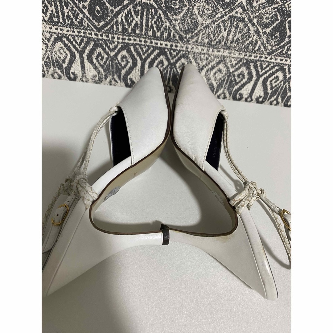 GIVENCHY - 【中古品】GIVENCHY ジバンシィ レザー ヒール GIVENCHY - 【中古品】GIVENCHY ジバンシィ レザー ヒール