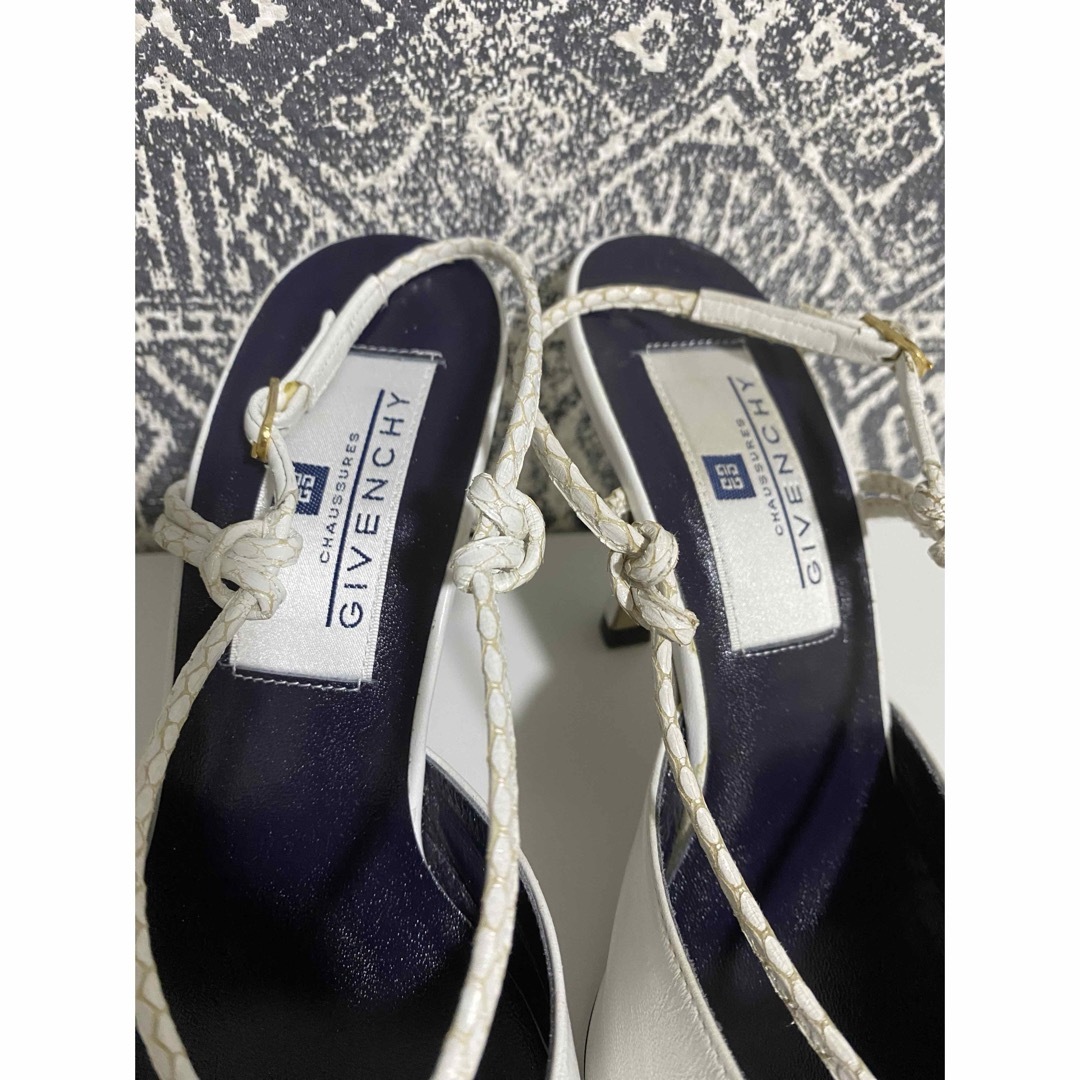 GIVENCHY - 【中古品】GIVENCHY ジバンシィ レザー ヒール GIVENCHY - 【中古品】GIVENCHY ジバンシィ レザー ヒール