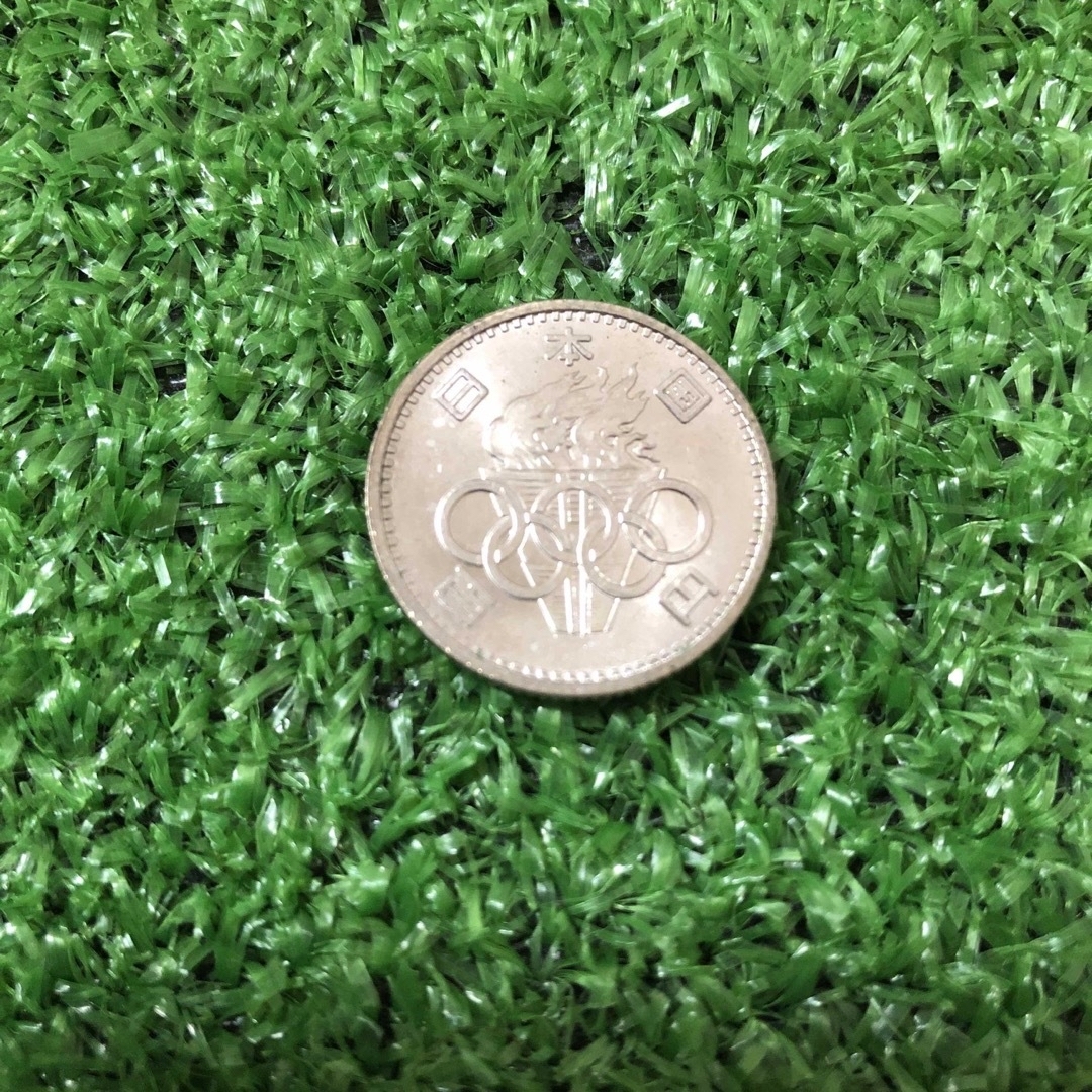 銀貨】 1964年 東京オリンピック記念硬貨 100円 銀貨】 1964年 東京オリンピック記念硬貨 100円