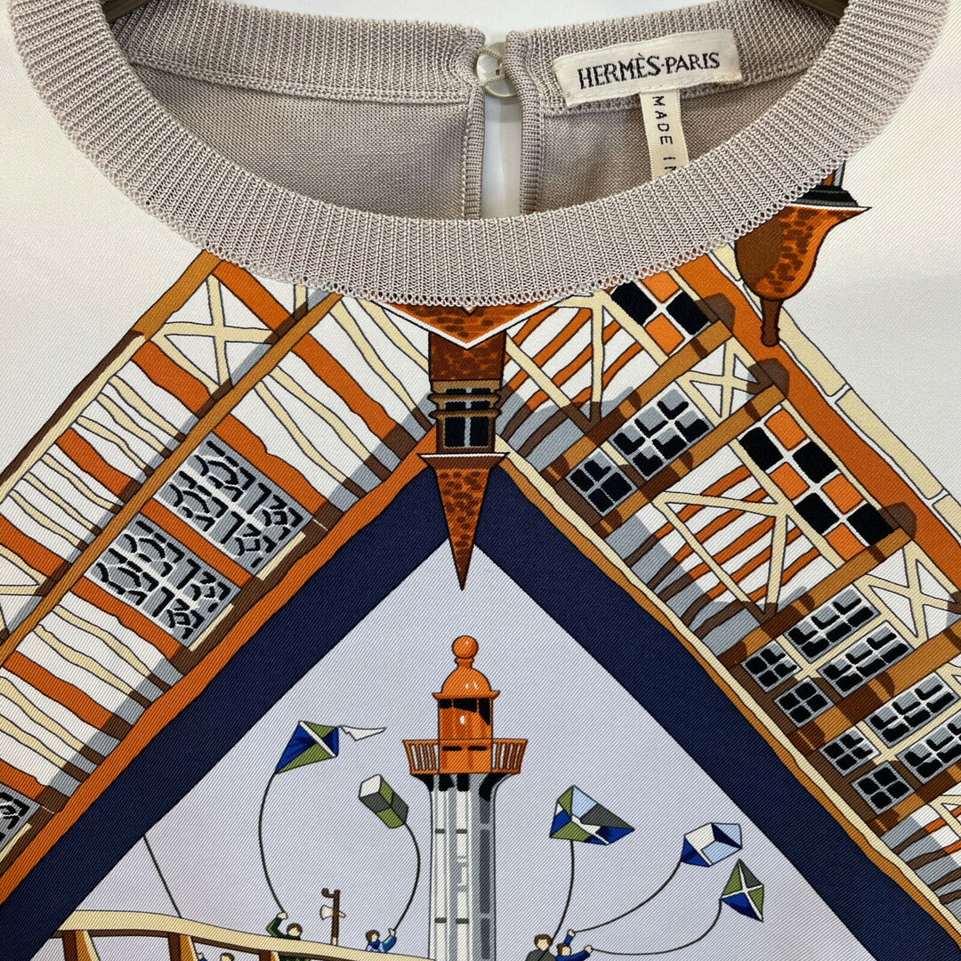 HERMES - エルメス 国内正規 マルジェラ期 シルクプリント HERMES - エルメス 国内正規 マルジェラ期 シルクプリント