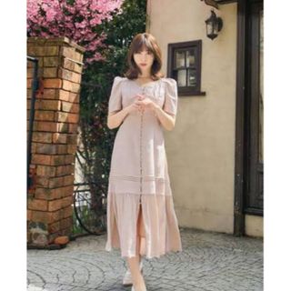ハーリップトゥ(Her lip to)のHer lip to  TimeAfterTimeScallopedDress(ロングワンピース/マキシワンピース)
