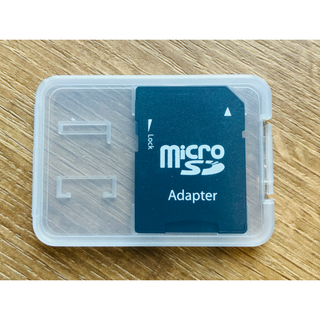 ★送料込★microSDカード マイクロSDから SDカードへの変換アダプター(変圧器/アダプター)