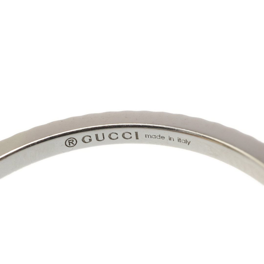 GUCCI - GUCCI グッチ Au750 K18 18金ホワイトゴールド GG
