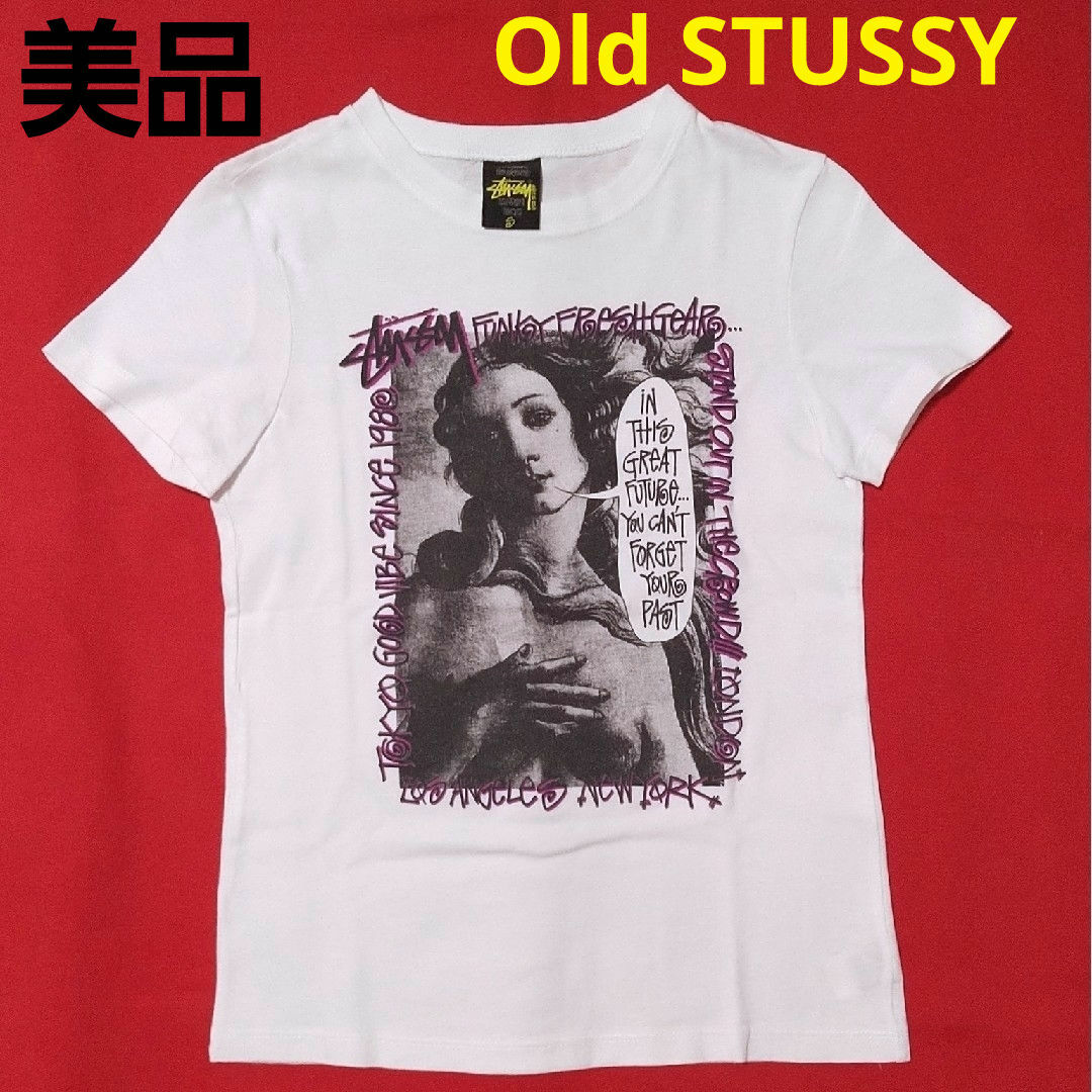 STUSSY - Old Stussy◇USA製/黒タグ/Venus/ヴィーナス/Teeの通販 STUSSY - Old Stussy◇USA製/黒タグ/Venus/ヴィーナス/Teeの通販