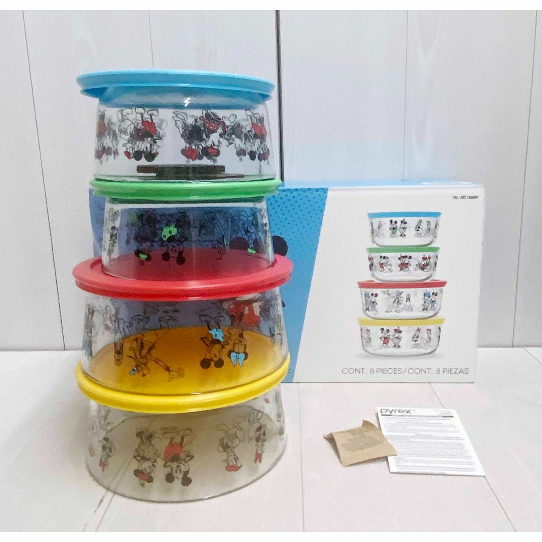 Pyrex - 4個セット ☆ コストコ パイレックス ディズニー Pyrex - 4個セット ☆ コストコ パイレックス ディズニー
