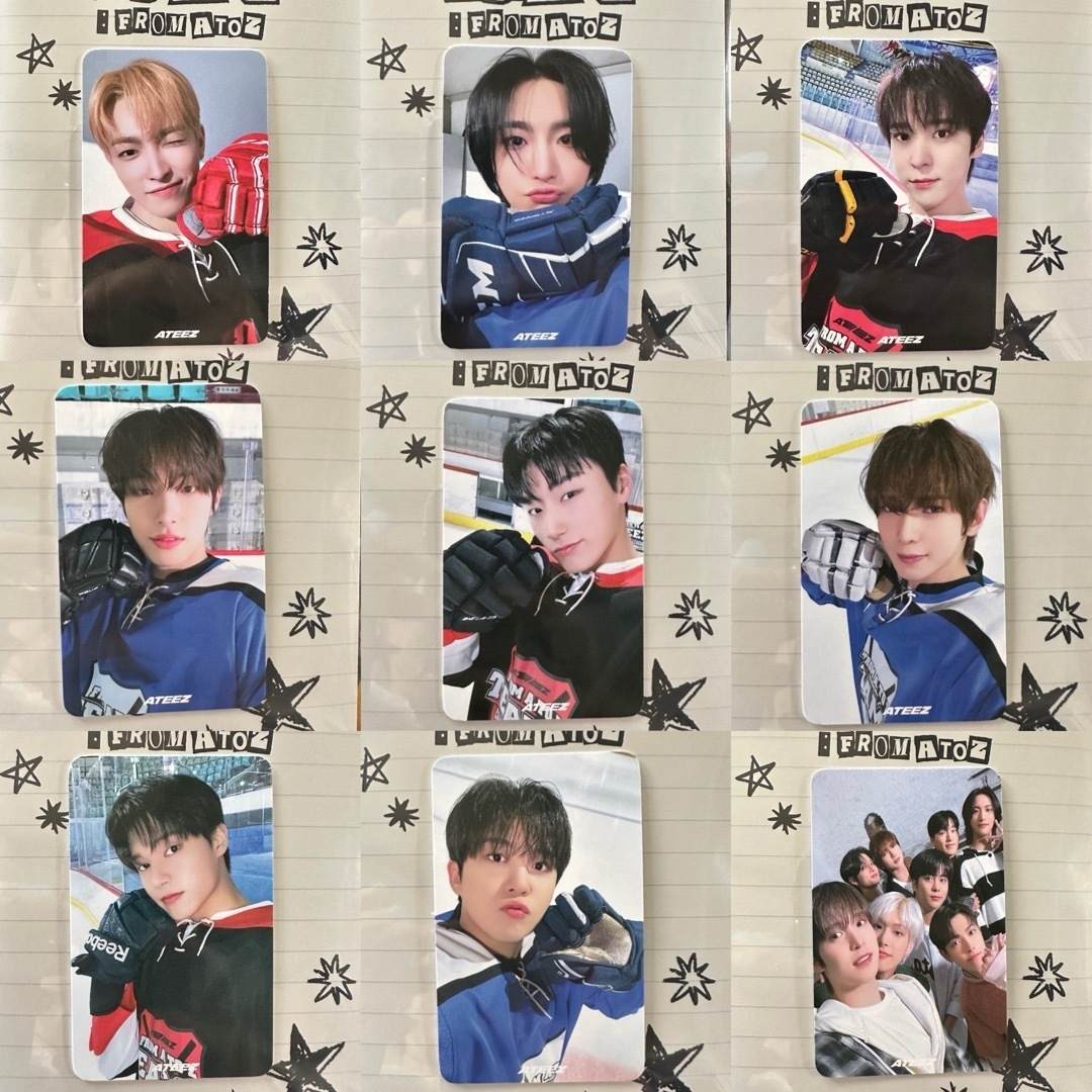 ATEEZ - ATEEZ ATINY ZONE FANMEETING ペンミ トレカ pocaの通販 ATEEZ - ATEEZ ATINY ZONE FANMEETING ペンミ トレカ pocaの通販