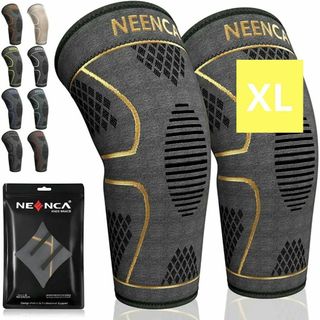 NEENCA 膝サポーター 2枚セット スポーツ用 膝専用 膝保護 膝安定 マラ(ウェア)