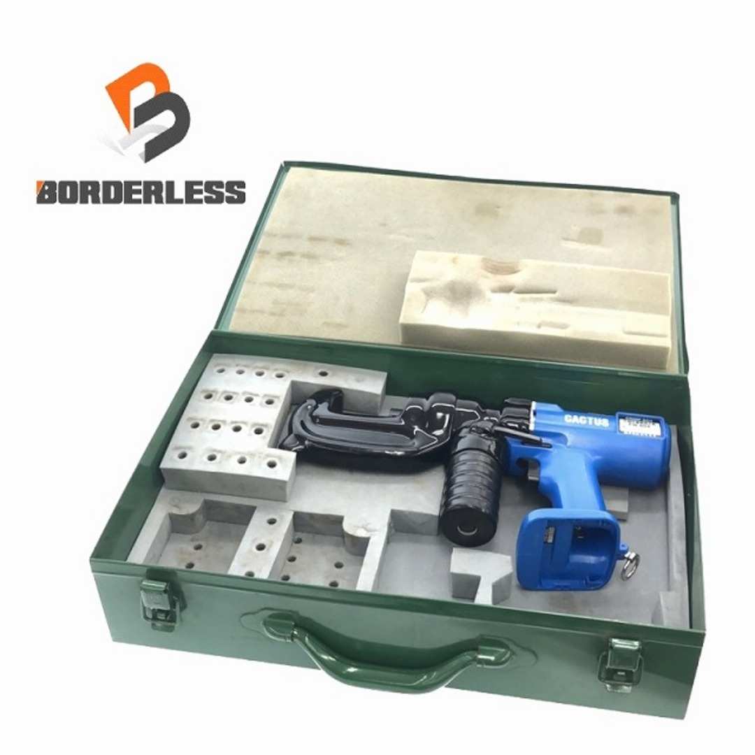 CACTUS - ☆中古品☆CACTUS カクタス 12V コードレス圧縮工具 CACTUS - ☆中古品☆CACTUS カクタス 12V コードレス圧縮工具