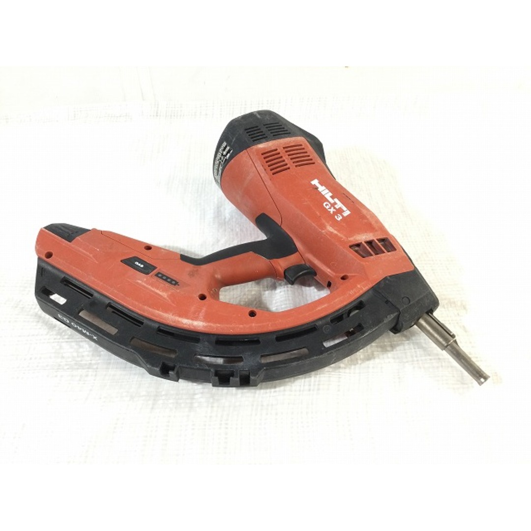 ☆品☆HILTI ヒルティ ガス式鋲打機 GX3 01 ケース付 ガス式鋲 ☆品☆HILTI ヒルティ ガス式鋲打機 GX3 01 ケース付 ガス式鋲