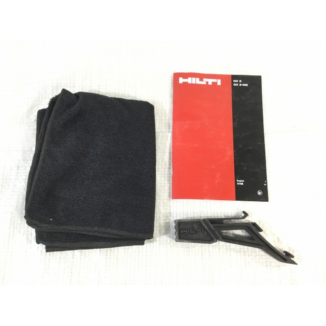 ☆品☆HILTI ヒルティ ガス式鋲打機 GX3 01 ケース付 ガス式鋲 ☆品☆HILTI ヒルティ ガス式鋲打機 GX3 01 ケース付 ガス式鋲