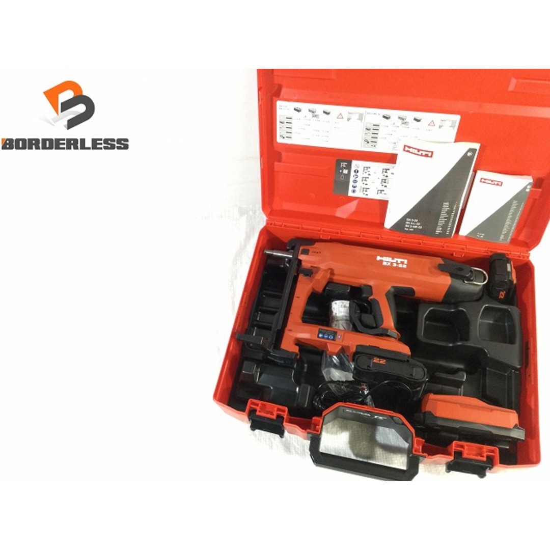 ☆未使用品☆HILTI ヒルティ 充電式コンクリートネイラ― BX3-ME ☆未使用品☆HILTI ヒルティ 充電式コンクリートネイラ― BX3-ME