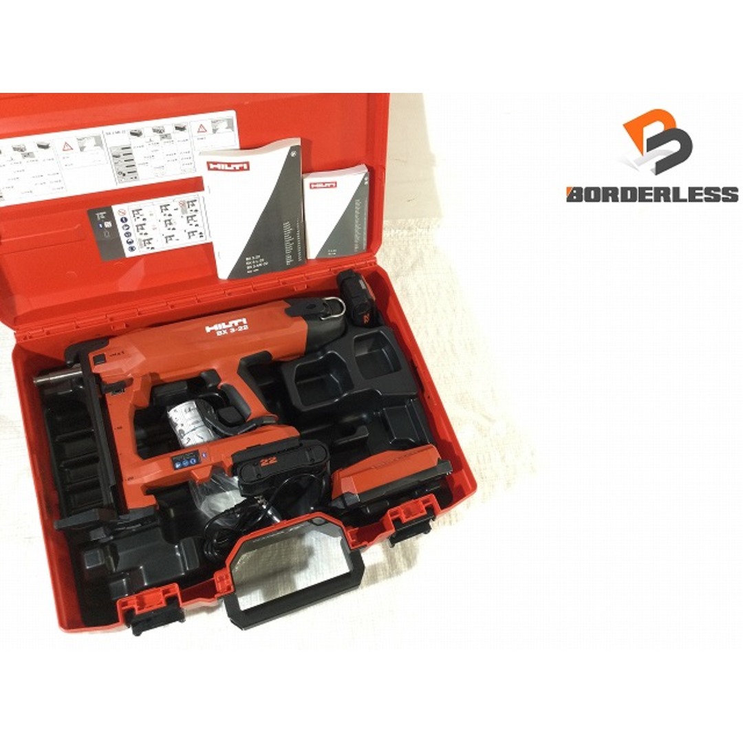 ☆未使用品☆HILTI ヒルティ 充電式コンクリートネイラ― BX3-ME ☆未使用品☆HILTI ヒルティ 充電式コンクリートネイラ― BX3-ME