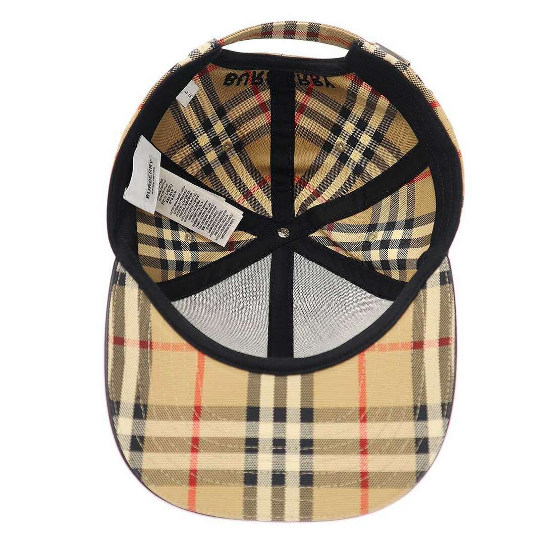 BURBERRY バーバリー ヴィンテージチェックロゴ刺繍ベースボール BURBERRY バーバリー ヴィンテージチェックロゴ刺繍ベースボール