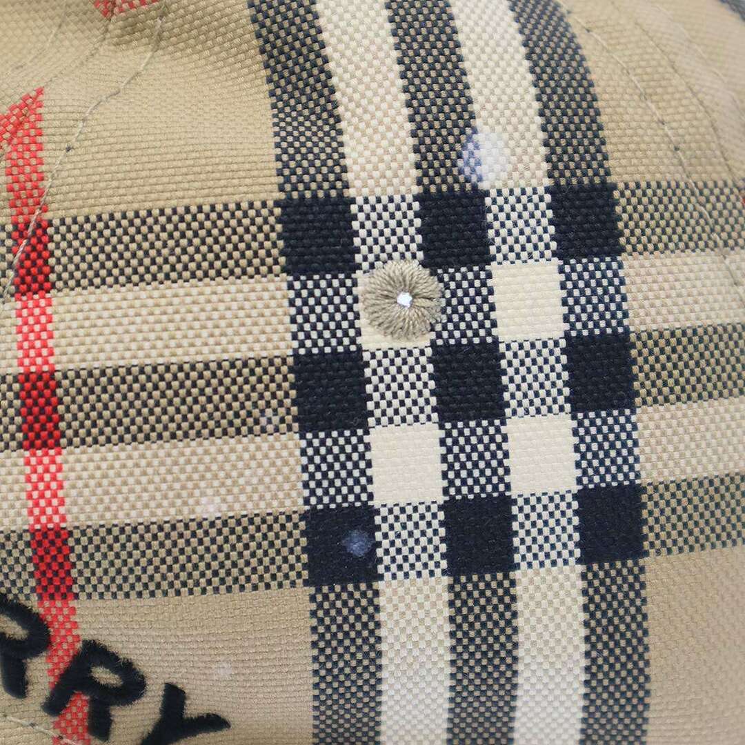 BURBERRY バーバリー ヴィンテージチェックロゴ刺繍ベースボール BURBERRY バーバリー ヴィンテージチェックロゴ刺繍ベースボール