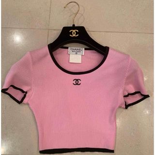 CHANEL(Tシャツ(半袖/袖なし) ・ ピンク/桃色系)のフリマ CHANEL(Tシャツ(半袖/袖なし) ・ ピンク/桃色系)のフリマ
