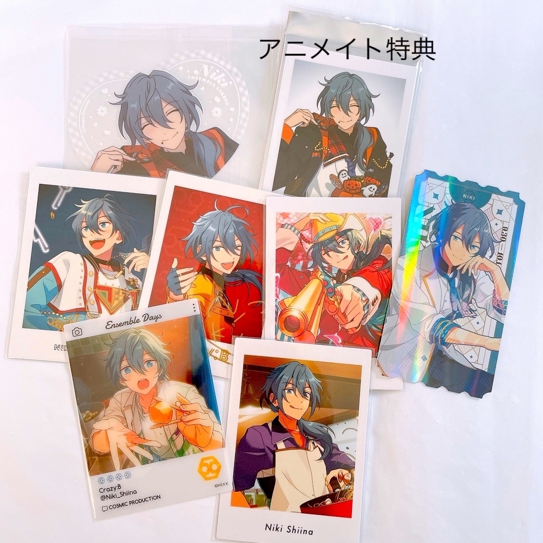 movic(ムービック)のあんさんぶるスターズ ぴくりあ ぱしゃっつ ぱしゃこれ 椎名ニキ エンタメ/ホビーのおもちゃ/ぬいぐるみ(キャラクターグッズ)の商品写真