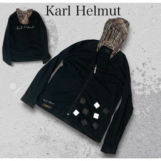 カールヘルムフードコートジップアップフードメンズKarlHelmut カールヘルムフードコートジップアップフードメンズKarlHelmut