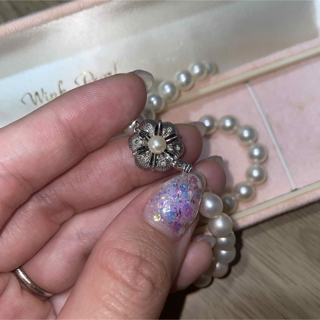 ウインクパール ネックレス イヤリング セット WinkPearl 東京 ウインクパール ネックレス イヤリング セット WinkPearl 東京